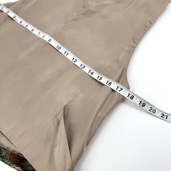 90s VTG-USA FI Fishing & Hunting Bird-Dog Tapestry Vest - Picture 11 of 16